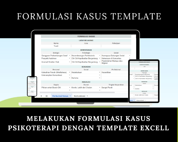 Template Spreadsheet Formulasi Kasus Psikoterapi