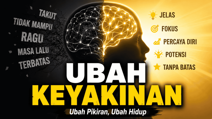 Ubah Keyakinan : Bagaimana Pikiran, Emosi, dan Perilaku Membentuk Pengalaman Hidup